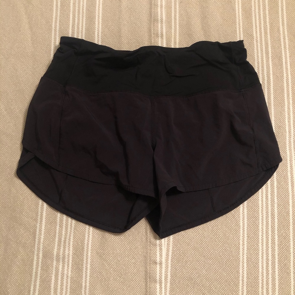Lululemon speed up high rise shorts